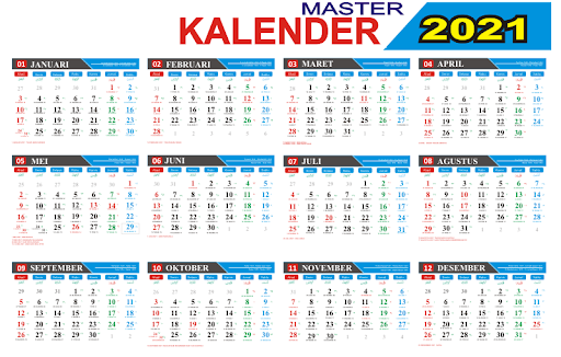 Kalender 2021: Link Download, Daftar Hari Libur Nasional ...